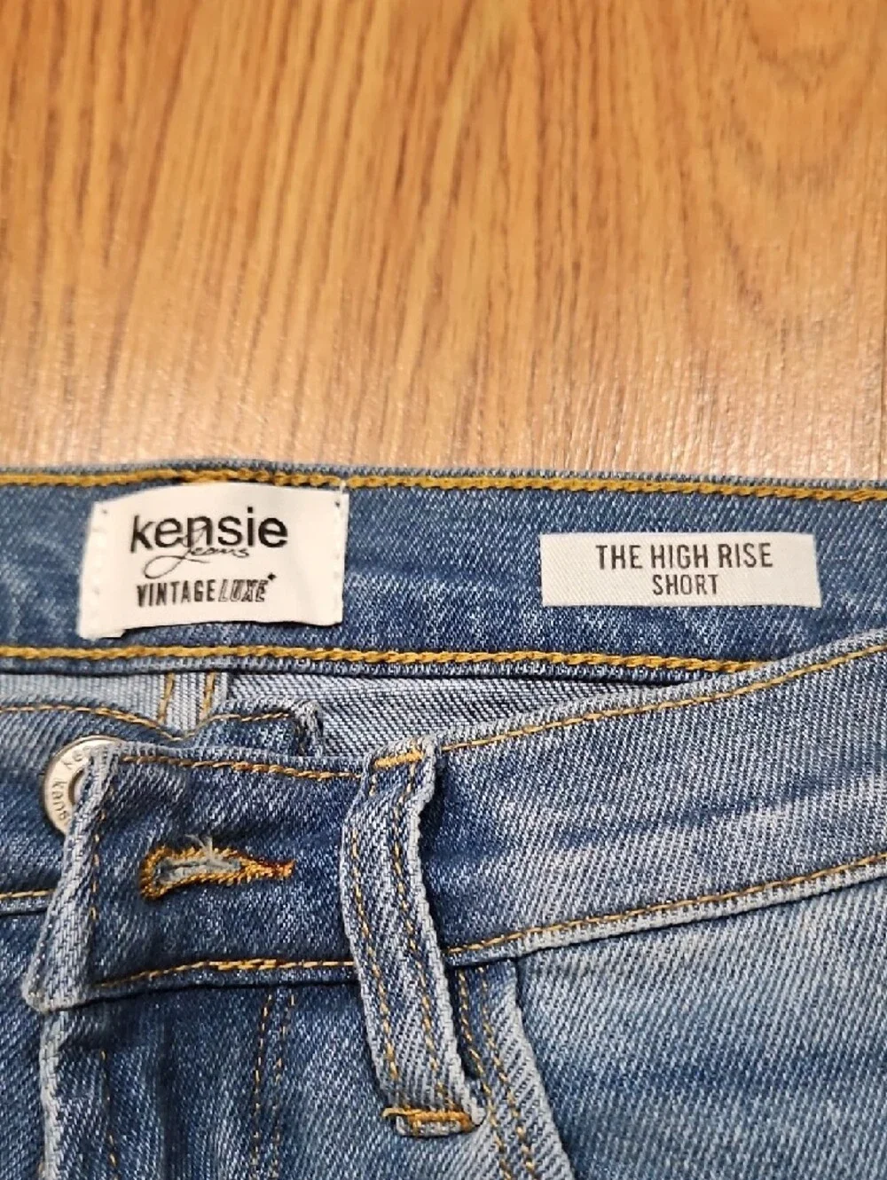 Distressed Denim Shorts - Women